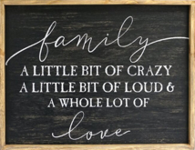 Wall Decor - Crazy Loud Love