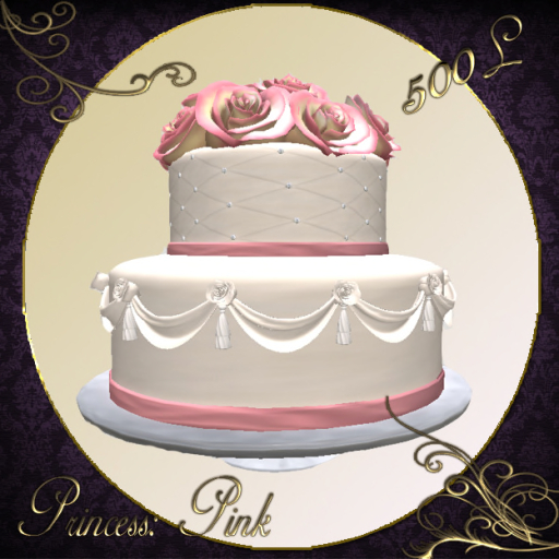 Meant To Be: Princess Wedding Cake Box (Pink)