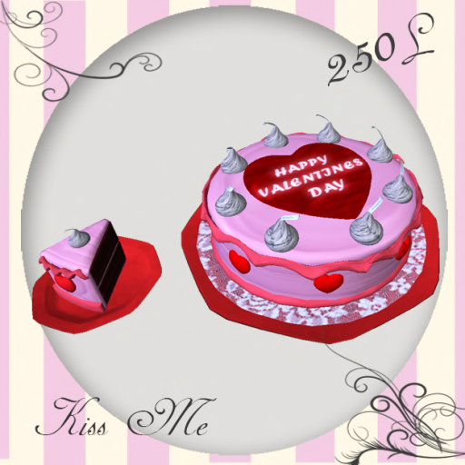 Meant To Be: Kiss Me Cake Box