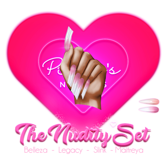 !! Pinky's Nails !! Nudity Set ' Lipstick