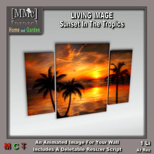 [MMc] Living Image-Sunset In The Tropics