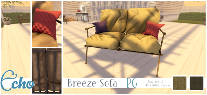 Echo - Breeze - Sofa - PG - Style 1 - Box
