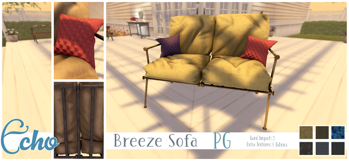 Echo - Breeze - Sofa - PG - Fatpack - Box