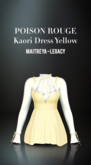 POISON ROUGE Kaori Yellow