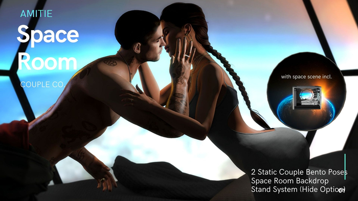 Amitie Space Room Backdrop Couple Co