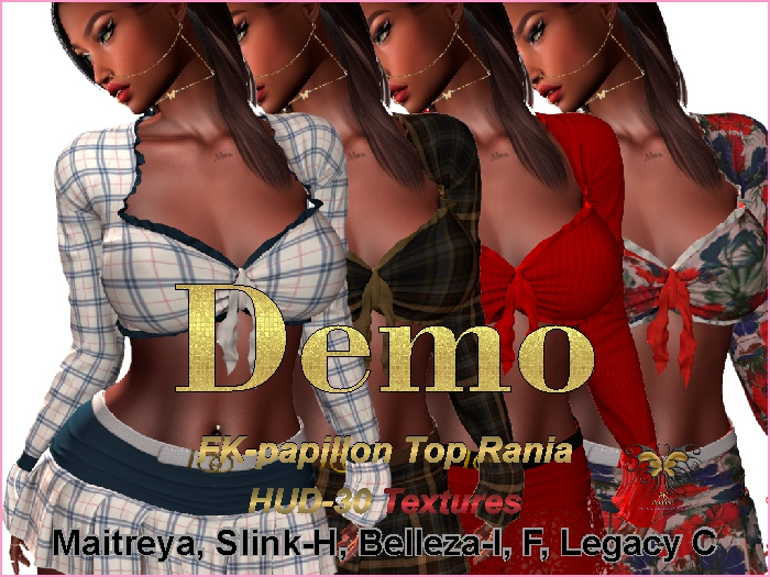 FK papillon Top & Skirt Rania Demo