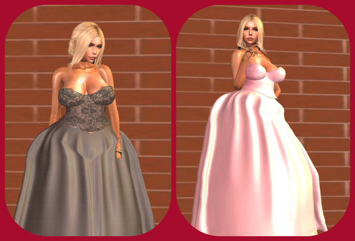 {Hellen} Princess Ball Gown Dress Helen Maitreya Hourglass Physique Venus Freya Isis eBody