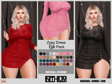 [hh] Zoey Dress KNITS [ INITHIUM ] KUPRA