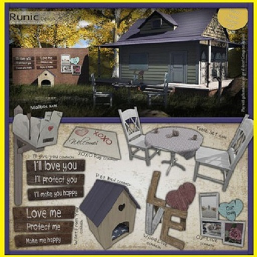 Runic Design: Sweet Vayne XOXO Rug