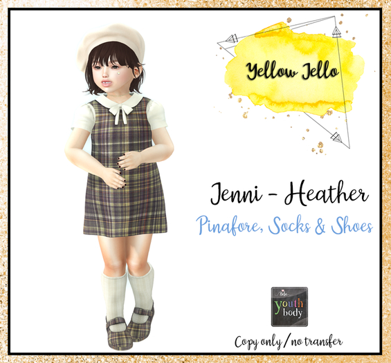 YJ - Jenni Pinafore Heather (add me)