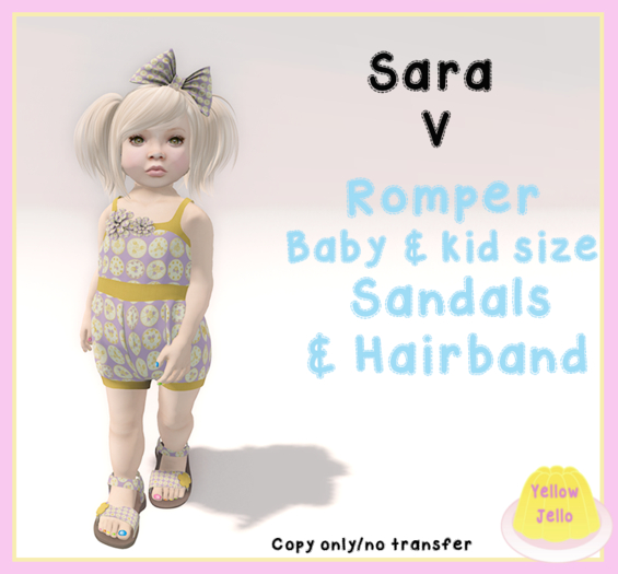 YJ - Sara romper V (boxed)
