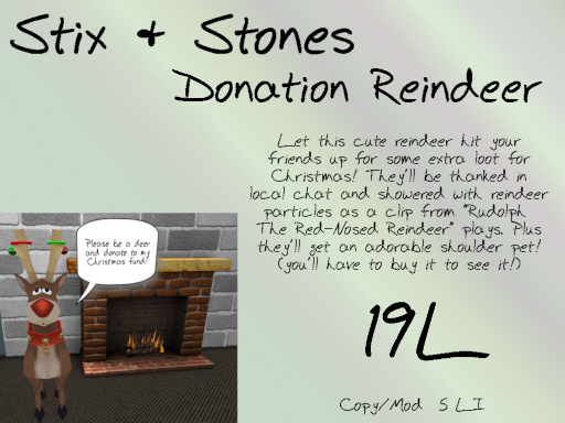 ~S&S~ Donation Reindeer (boxed)