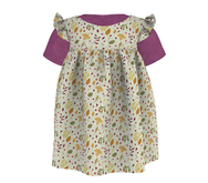 @BB Baby@ Rose Dress - Leaves