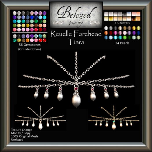 Beloved Jewelry : Reuelle Forehead Tiara (Add)