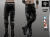 Second Life Marketplace - +V8-SHOP-LOU REED-PANTS-BLACK
