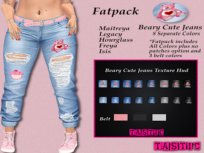 Tastic-Beary Cute Jeans Fatpack-Boxed