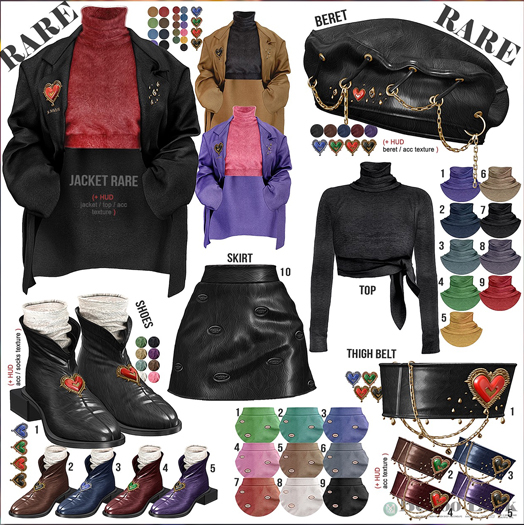 `M.BIRDIE / Belloo Look. SKIRT Maitreya1
