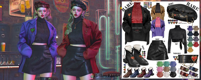 `M.BIRDIE / Belloo Look. SHOES Maitreya4