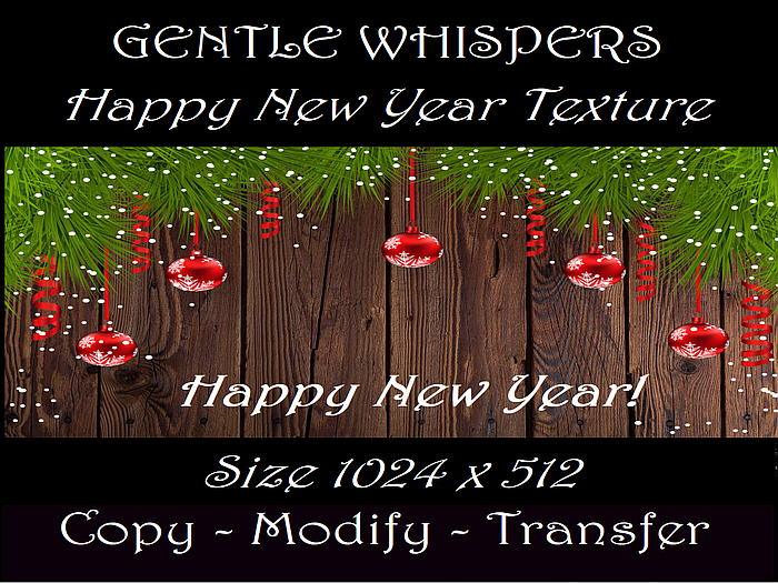 Happy New Year Texture