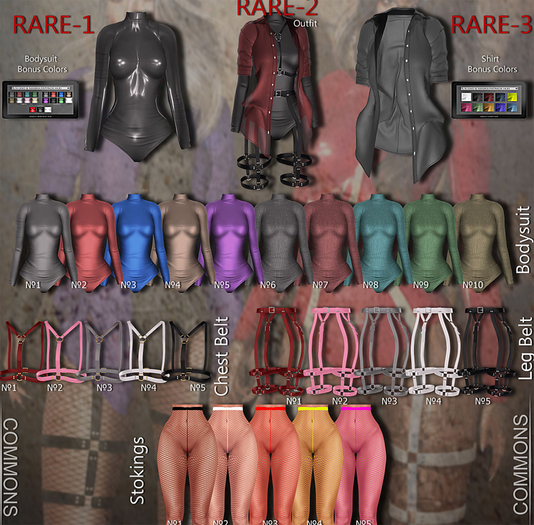 N-Uno & Nanika // Ninelly Bodysuit // N 5 // Maitreya