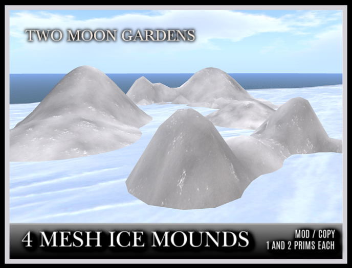Second Life Marketplace - Garden|4MeshIceMounds Garden