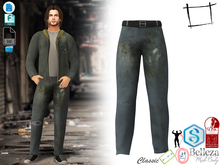 Dae Obj FBX Stained Jeans Long Pants Slink Male, Belleza Jake, Signature Gianni, Onupup, Gamit, Adin