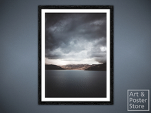 Body Of Water | Scenic Photo Poster | Mesh Frame with 6 texture options 
