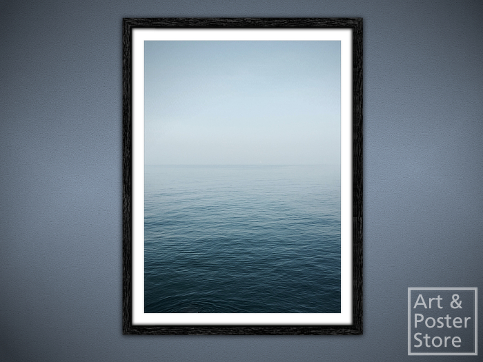 Gentle Ripples | Scenic Photo Poster | Mesh Frame with 6 texture options 