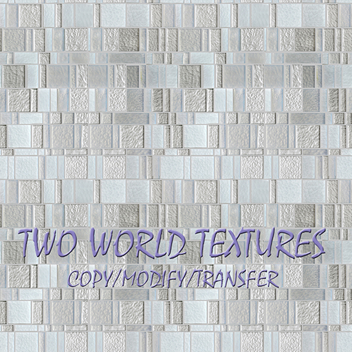 Tile Mosaic Glass White Seamless Texture