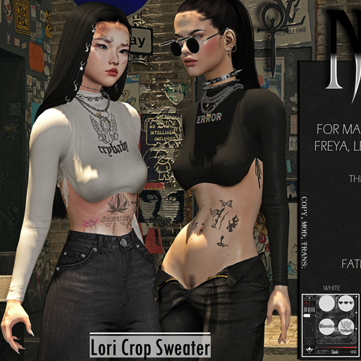 NUMB - Lori Crop Sweater - Fatpack