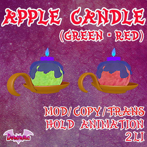 [^DMN^] Apple Candle
