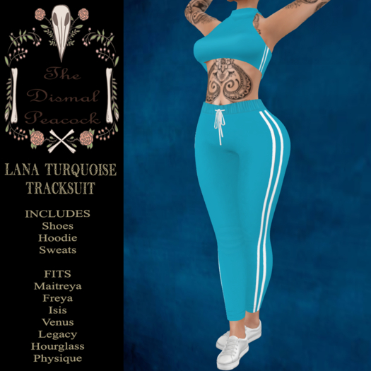 ::DP:: Lana Tracksuit Turquoise