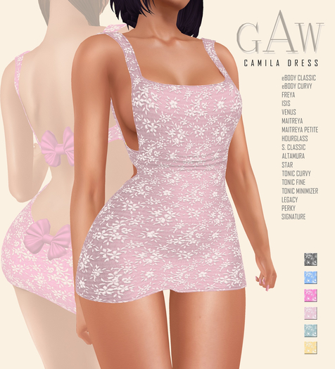 GAW Camila Dress FATPACK