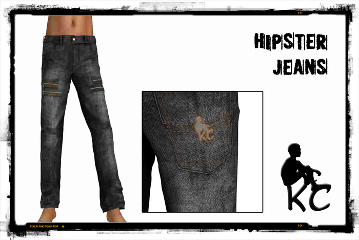 KC Hipster Jeans - Grey