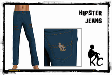 Kc Hipster Jeans - Anime Icon Blue