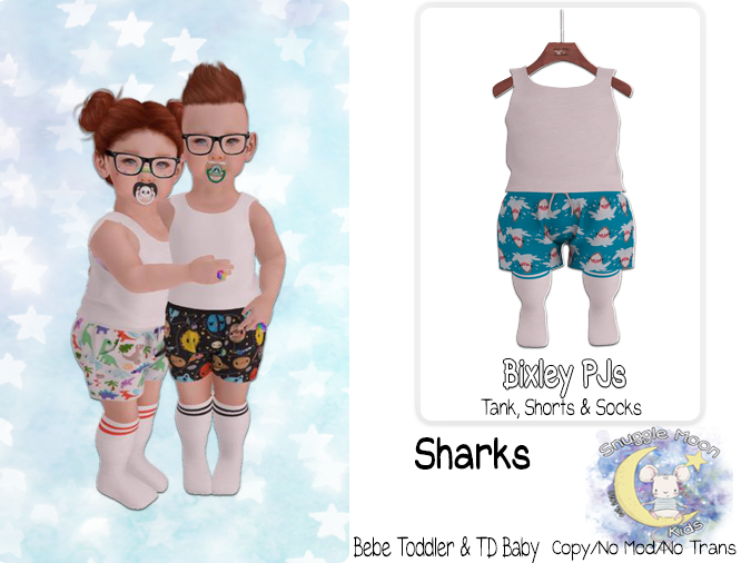 {SMK} Bixley Pjs - Sharks [Add Me]