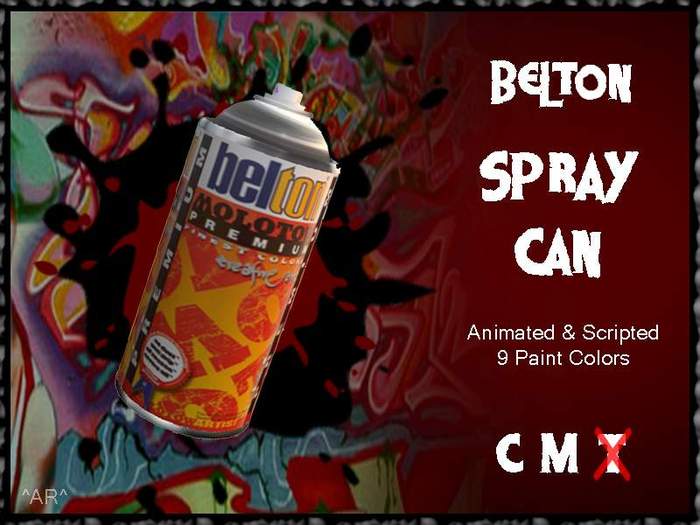 ^AR^ Belton Spray Can -Animated