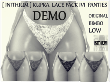 [ INITHIUM ] KUPRA  LACE PACK IVI  PANTIES DEMO