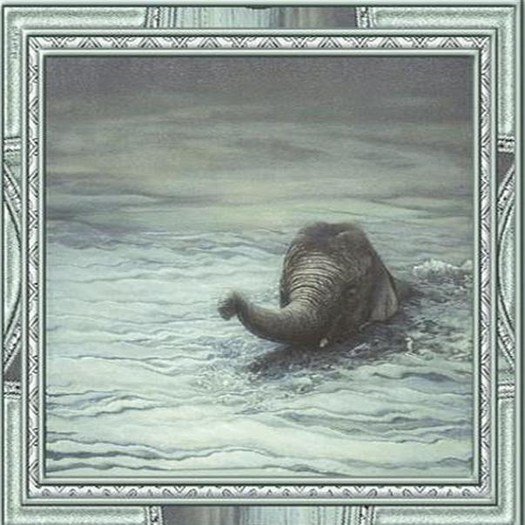 ART ANIMATION BABY ELEPHANT FANTASMAGORIA BY FLAME