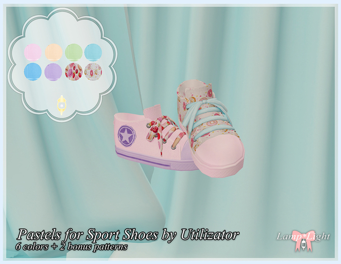 Lamp*Light - Pastel Sweets for Sports Shoes