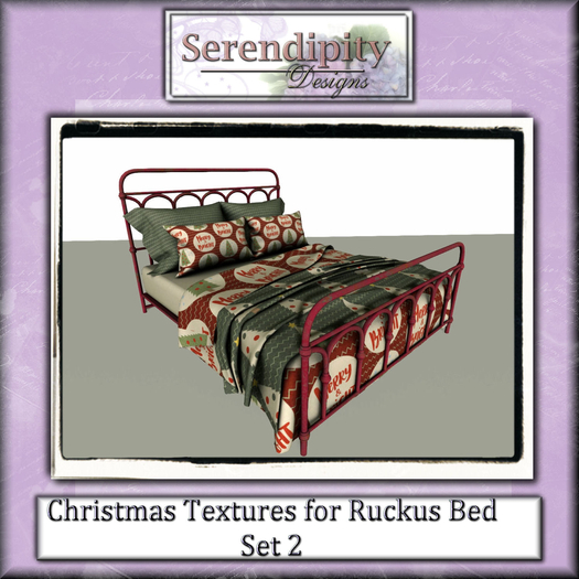 Serendipity Textures - Christmas Set 2 for Ruckus Bed