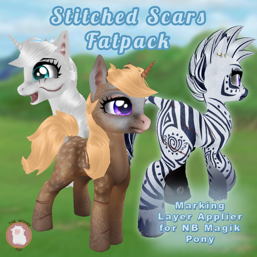 [WP] Stitched Scars Fat Pack for Magik Pony
