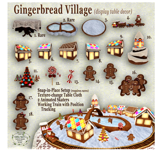 17. {Why Not?} Gingerbread Village Skater 1
