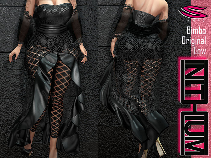 ::Smexy:: Kupra Level Dress BLACK