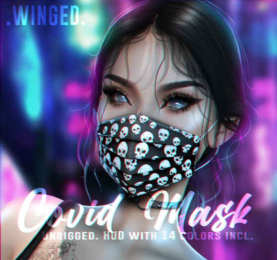 .WINGED. Covid Mask