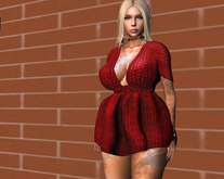 {Hellens} DEMO Sexy Sleeve Blouse Dress Monik Maitreya Hourglass Physique Venus Freya Isis