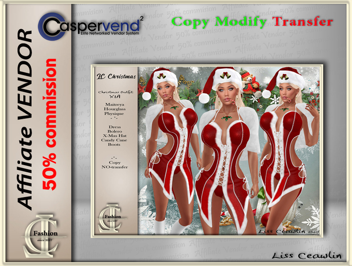 LC Affiliate Vendor [Christmas] - Xia Outfit [1 vendor]