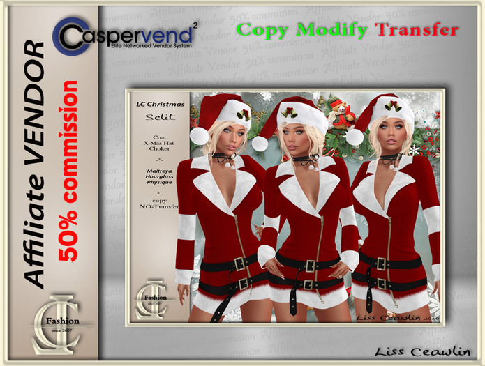 LC Affiliate Vendor [Christmas] - Selit Outfit [1 vendor]
