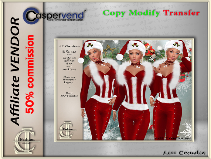 LC Affiliate Vendor [Christmas] - Breen Outfit  [1 vendor]