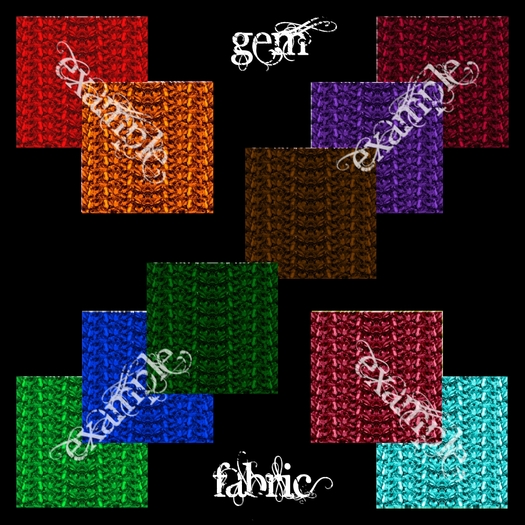 Eternal Creativity ~ Gem fabric pack 3